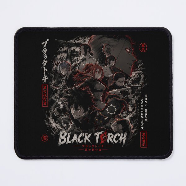 Item preview, Black Torch Jiro Azuma Dark Ninja Manga Art designed and sold by SirLivy.