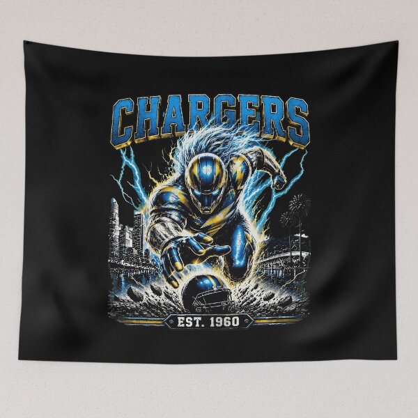 Item preview, Chargers Electric Football EST 1960 Graphic designed and sold by MichaelWo93682.