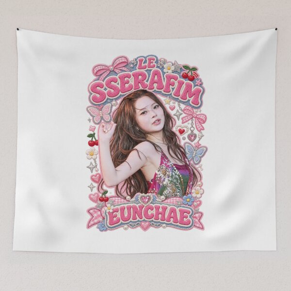 Item preview, Beautiful Hong Eunchae Wavy Dark Brown Hair Summer Vibe designed and sold by Valereekmerch.