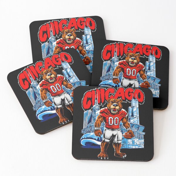 Item preview, Chicago Bear Football Mascot City Graphic designed and sold by Elizabeth68301.
