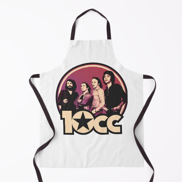 Item preview, 10cc Classic Rock Band Retro 70s Art Badge designed and sold by RakeshPatelArt.