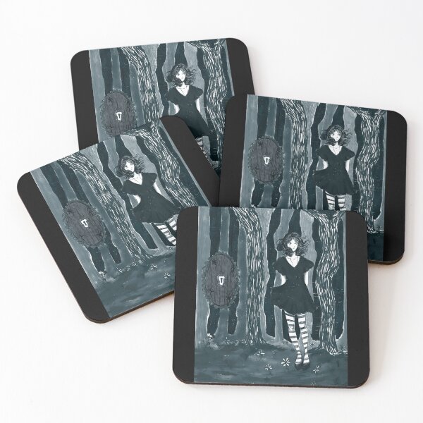 Item preview, Gothic Forest Girl Art designed and sold by Catsi-Nook-Art.