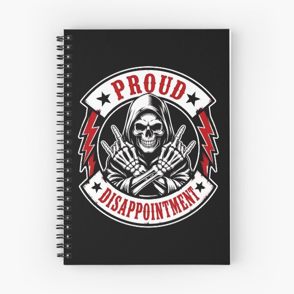 Item preview, Proud Disappointment Skeleton Middle Finger Funny Sarcastic designed and sold by leocreatives.