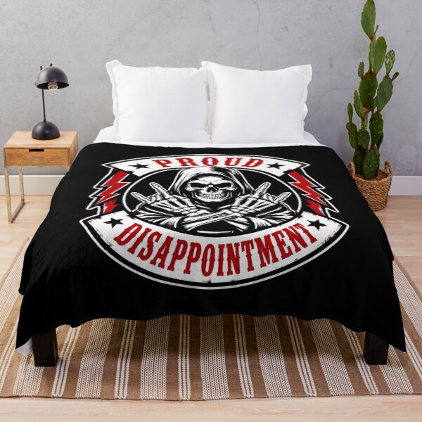 Item preview, Proud Disappointment Skeleton Middle Finger Funny Sarcastic designed and sold by leocreatives.
