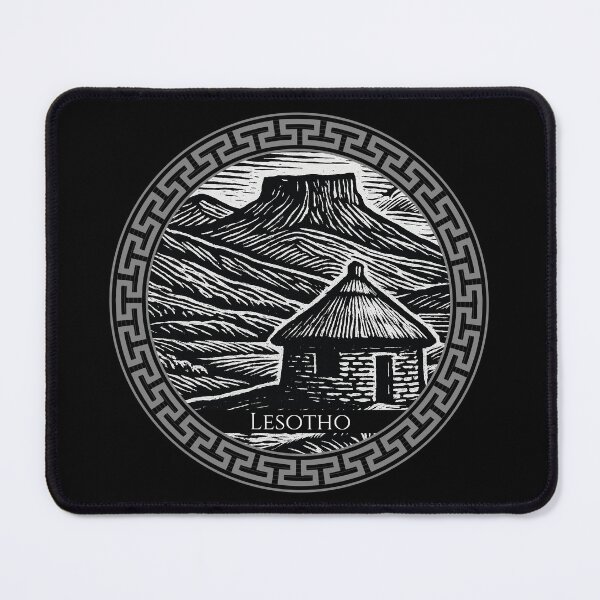 Item preview, Lesotho Vintage Woodcut Art designed and sold by Thistle-TShop.