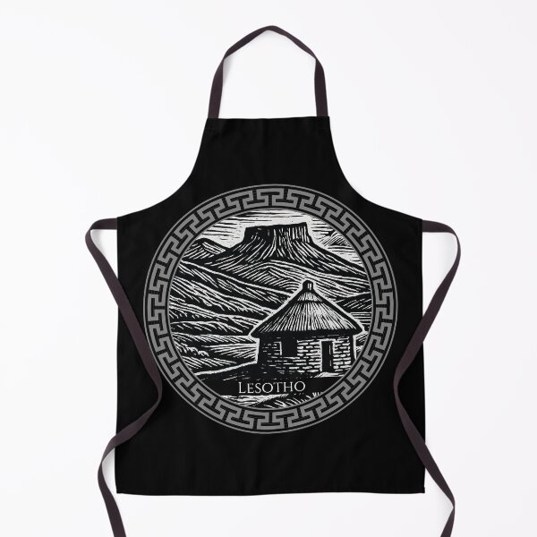 Item preview, Lesotho Vintage Woodcut Art designed and sold by Thistle-TShop.