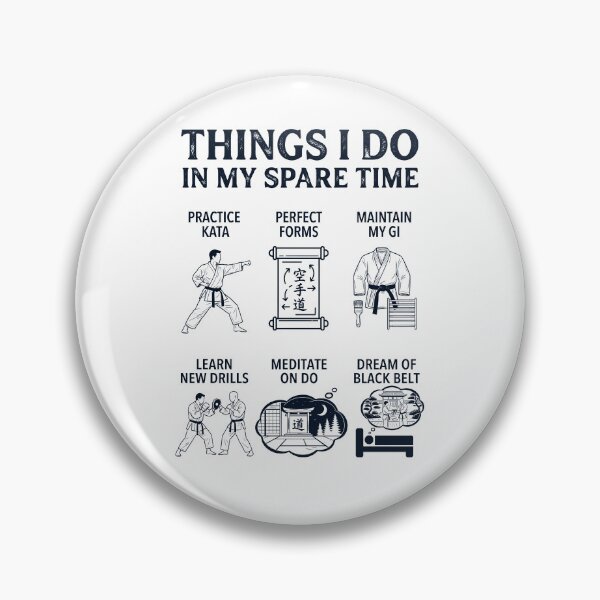 Item preview, Funny Karate Lover Spare Time Activities designed and sold by dian-rody-crest.