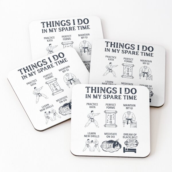 Item preview, Funny Karate Lover Spare Time Activities designed and sold by dian-rody-crest.