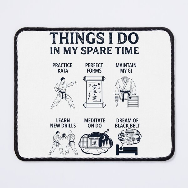 Item preview, Funny Karate Lover Spare Time Activities designed and sold by dian-rody-crest.