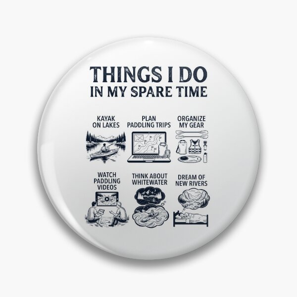 Item preview, Funny Kayaking Lover Spare Time Activities designed and sold by dian-rody-crest.