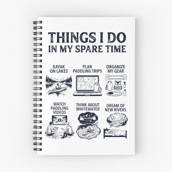 Item preview, Funny Kayaking Lover Spare Time Activities designed and sold by dian-rody-crest.