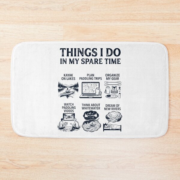 Item preview, Funny Kayaking Lover Spare Time Activities designed and sold by dian-rody-crest.