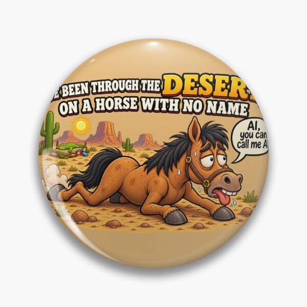 Item preview, Desert - horse with no name designed and sold by LaffinLair.