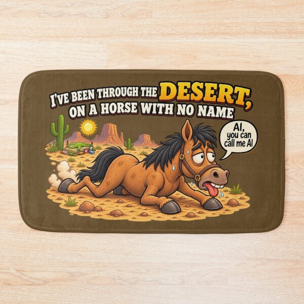 Item preview, Desert - horse with no name designed and sold by LaffinLair.