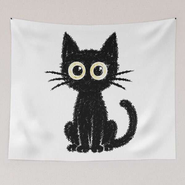 Item preview, Cute Black Cat Halloween Spooky  designed and sold by BoringClothes .