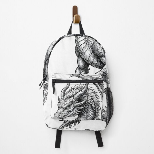 Item preview, Majestic Winged Dragon Fantasy Illustration designed and sold by DragonSerpent Ink.
