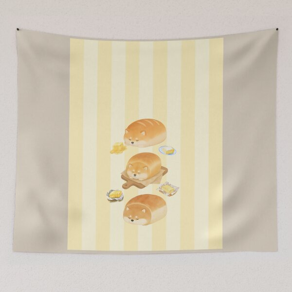 Item preview, Shiba Inu Bread | Cute Dog Bakery Design designed and sold by QuicksandCase.