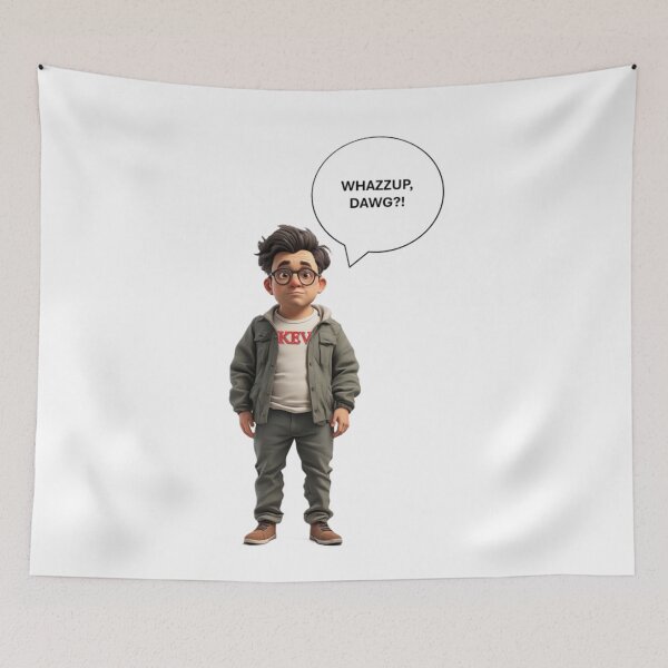 Item preview, Nerdy Guy KEV designed and sold by InkShiftLabs.