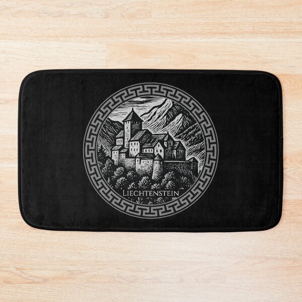 Item preview, Liechtenstein Vintage Woodcut Art designed and sold by Thistle-TShop.