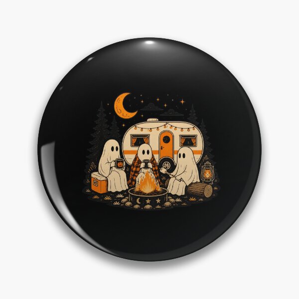Item preview, Spooky Campfire Ghosts Camping Halloween designed and sold by leocreatives.