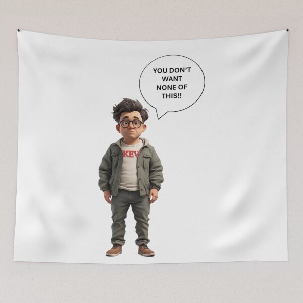 Item preview, El chico nerd KEV designed and sold by InkShiftLabs.