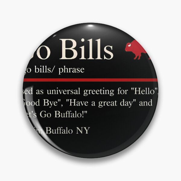 Item preview, Buffalo Bills Tshirts Go Bills Funny Definitions designed and sold by Dibarassi.