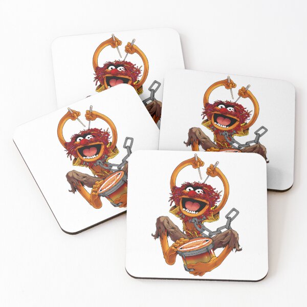 Item preview, Animal Muppets Drummer Electric Mayhem Retro Cartoon designed and sold by RakeshPatelArt.