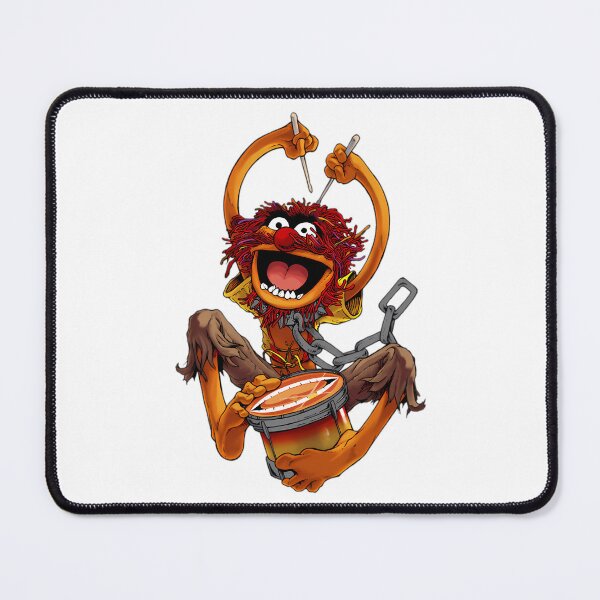 Item preview, Animal Muppets Drummer Electric Mayhem Retro Cartoon designed and sold by RakeshPatelArt.