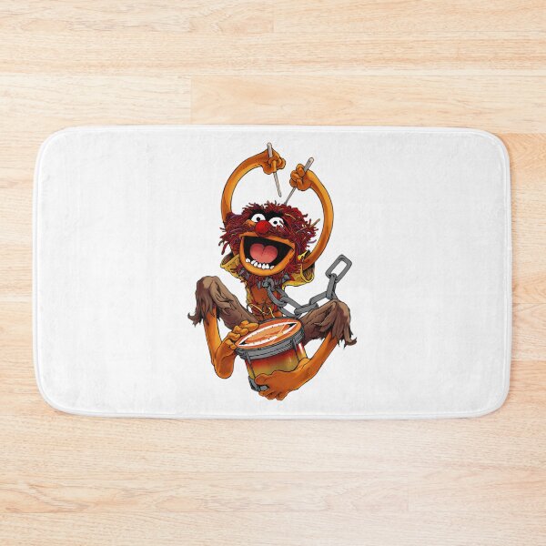 Item preview, Animal Muppets Drummer Electric Mayhem Retro Cartoon designed and sold by RakeshPatelArt.