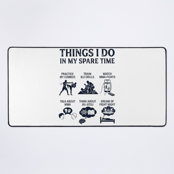 Item preview, Funny Mixed Martial Arts Lover Spare Time Activities designed and sold by dian-rody-crest.
