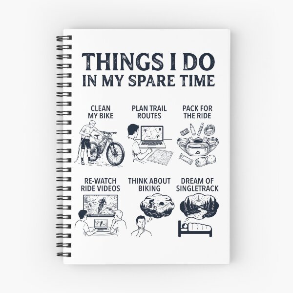 Item preview, Funny Mountain Biking Lover Spare Time Activities designed and sold by dian-rody-crest.