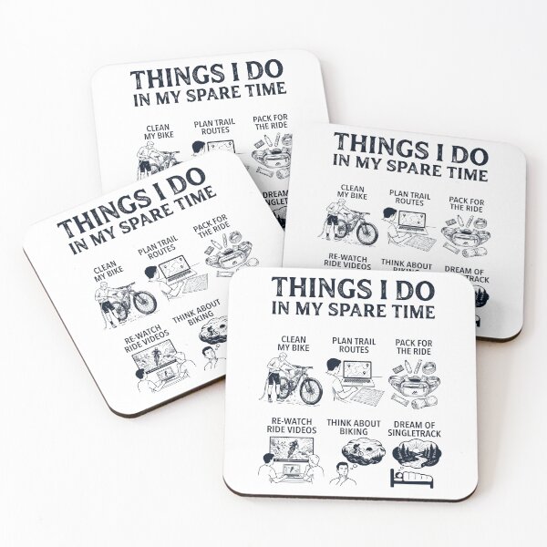Item preview, Funny Mountain Biking Lover Spare Time Activities designed and sold by dian-rody-crest.