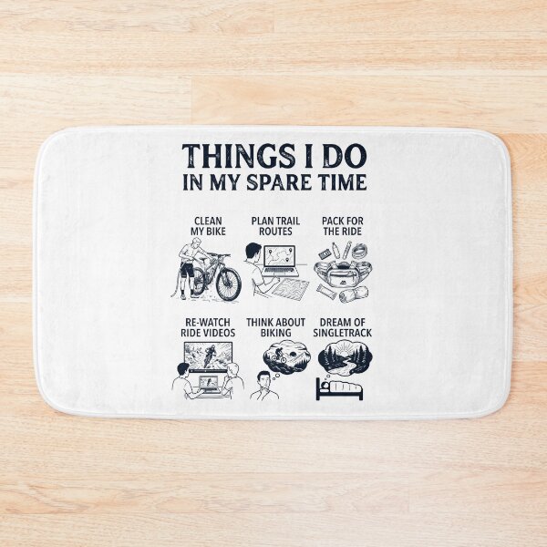 Item preview, Funny Mountain Biking Lover Spare Time Activities designed and sold by dian-rody-crest.