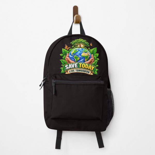 Item preview, Eco‑friendly: SAVE TODAY LIVE TOMORROW designed and sold by Techtricksgh.
