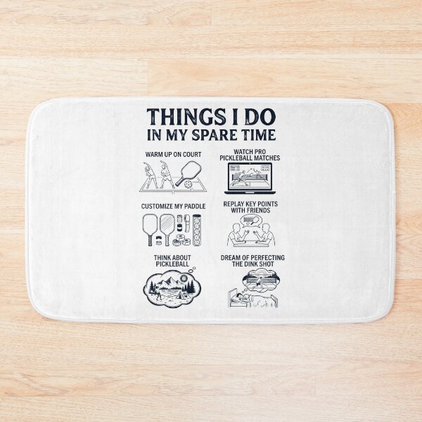 Item preview, Funny Pickleball Lover Spare Time Activities designed and sold by dian-rody-crest.