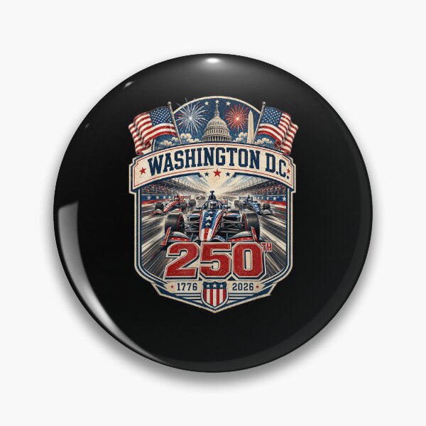 Item preview, Washington DC 250 Mile Street Circuit Racing 1776 2026 designed and sold by Juansustait.