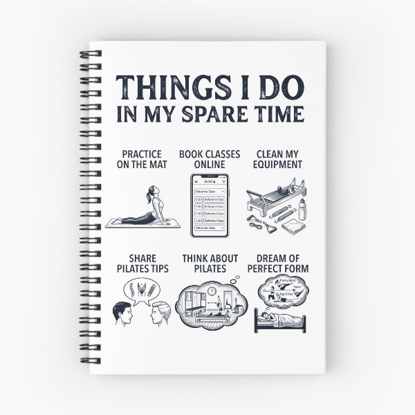 Item preview, Funny Pilates Lover Spare Time Activities designed and sold by dian-rody-crest.