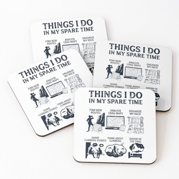 Item preview, Funny Rock Climbing Lover Spare Time Activities designed and sold by dian-rody-crest.