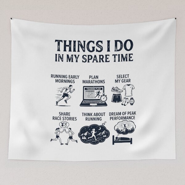 Item preview, Funny Running Lover Spare Time Activities designed and sold by dian-rody-crest.