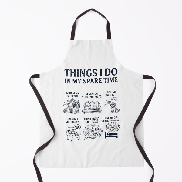 Item preview, Funny Shih Tzu Lover Spare Time Activities designed and sold by dian-rody-crest.