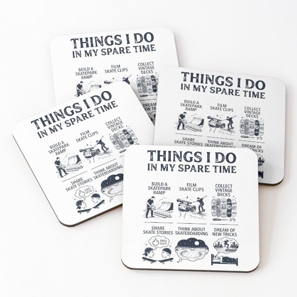 Item preview, Funny Skateboarding Lover Spare Time Activities designed and sold by dian-rody-crest.