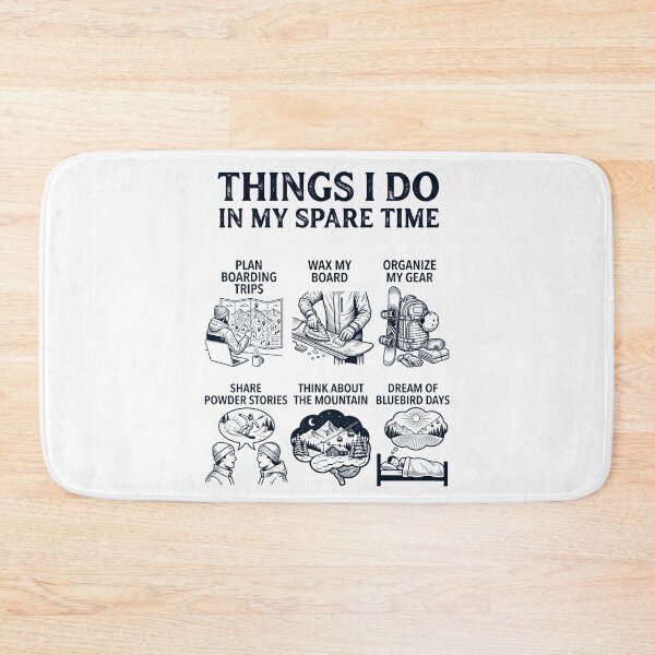 Item preview, Funny Snowboarding Lover Spare Time Activities designed and sold by dian-rody-crest.