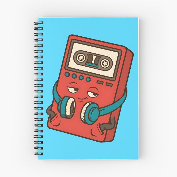 Item preview, Retro Cassette Tape Character Headphones designed and sold by PreeCha Art & Co..