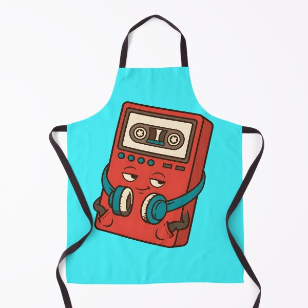 Item preview, Retro Cassette Tape Character Headphones designed and sold by PreeCha Art & Co..