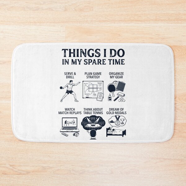 Item preview, Funny Table Tennis Lover Spare Time Activities designed and sold by dian-rody-crest.