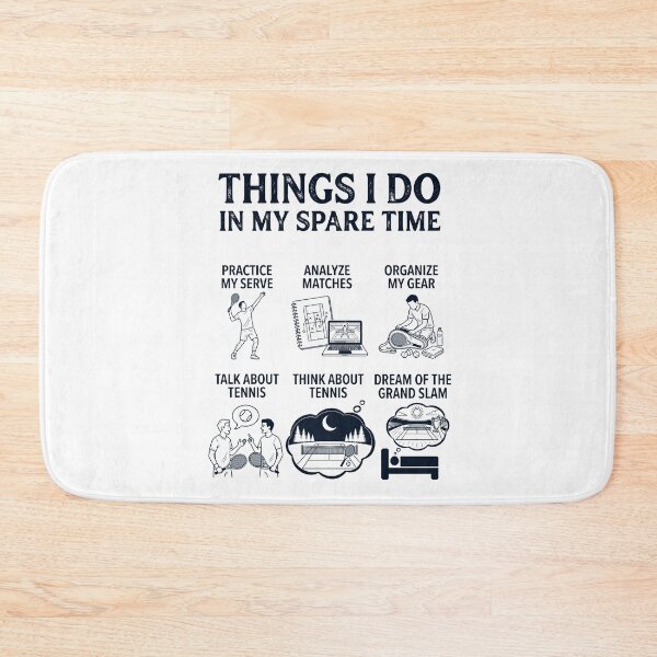 Item preview, Funny Tennis Lover Spare Time Activities designed and sold by dian-rody-crest.
