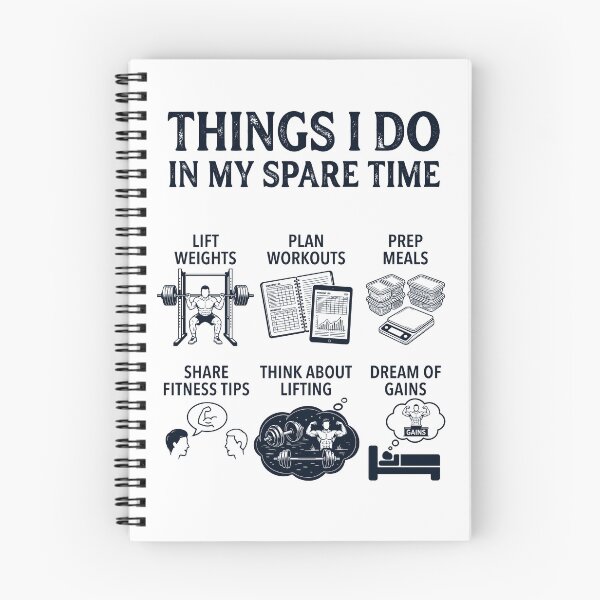 Item preview, Funny Weightlifting Lover Spare Time Activities designed and sold by dian-rody-crest.