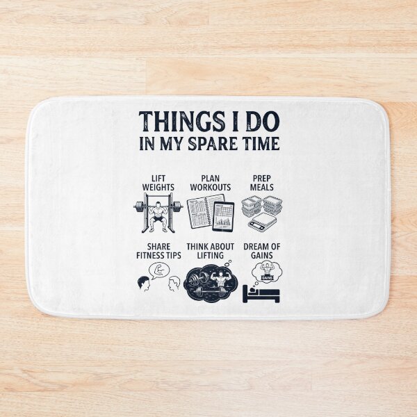 Item preview, Funny Weightlifting Lover Spare Time Activities designed and sold by dian-rody-crest.
