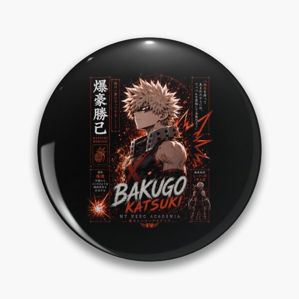 Item preview, Katsuki Bakugo Explosion Hero Anime Art designed and sold by SirLivy.