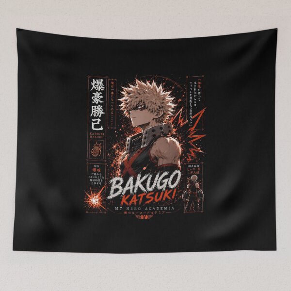 Item preview, Katsuki Bakugo Explosion Hero Anime Art designed and sold by SirLivy.
